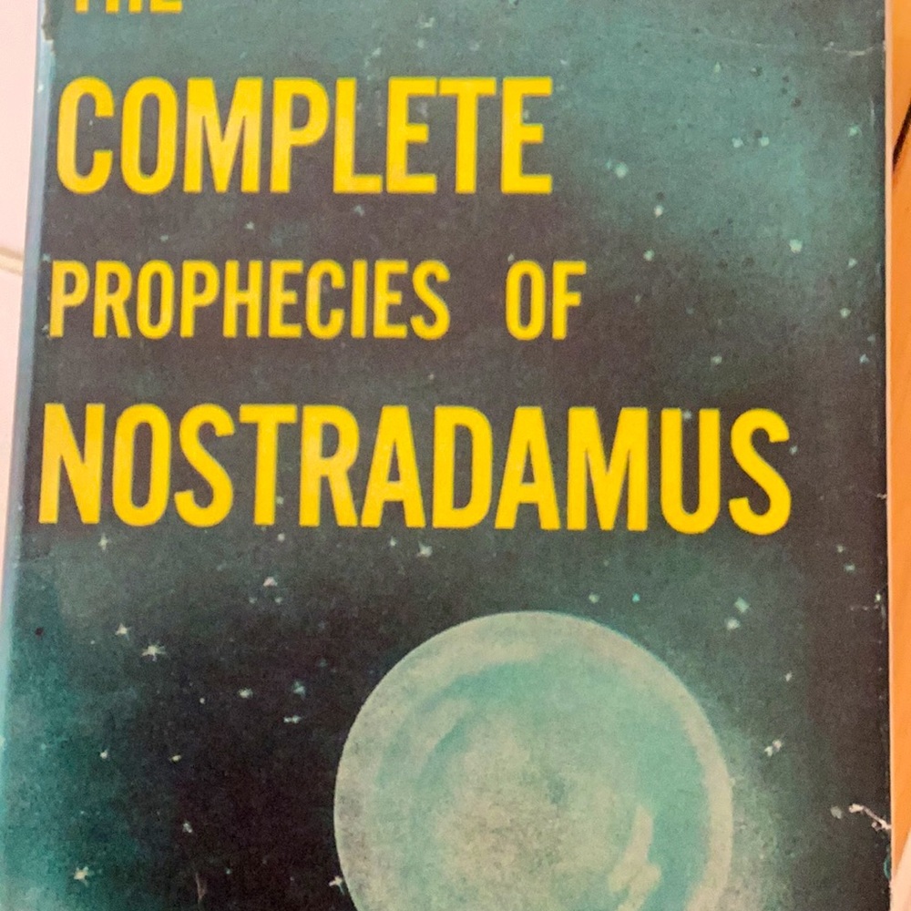 Vintage Book - The Complete Prophecies of Nostradamus